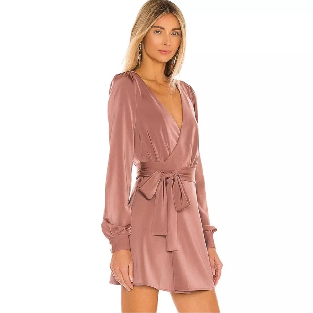NBD Janet Mini Dress in Mauve Size Small